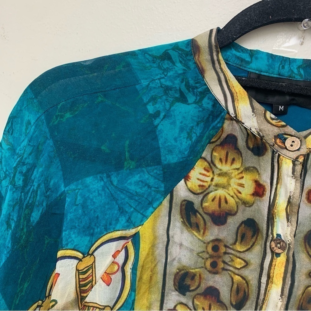 Hemant & Nandita 100% Silk Tunic - image 2